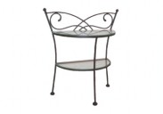 Nachttisch Asturia Glas